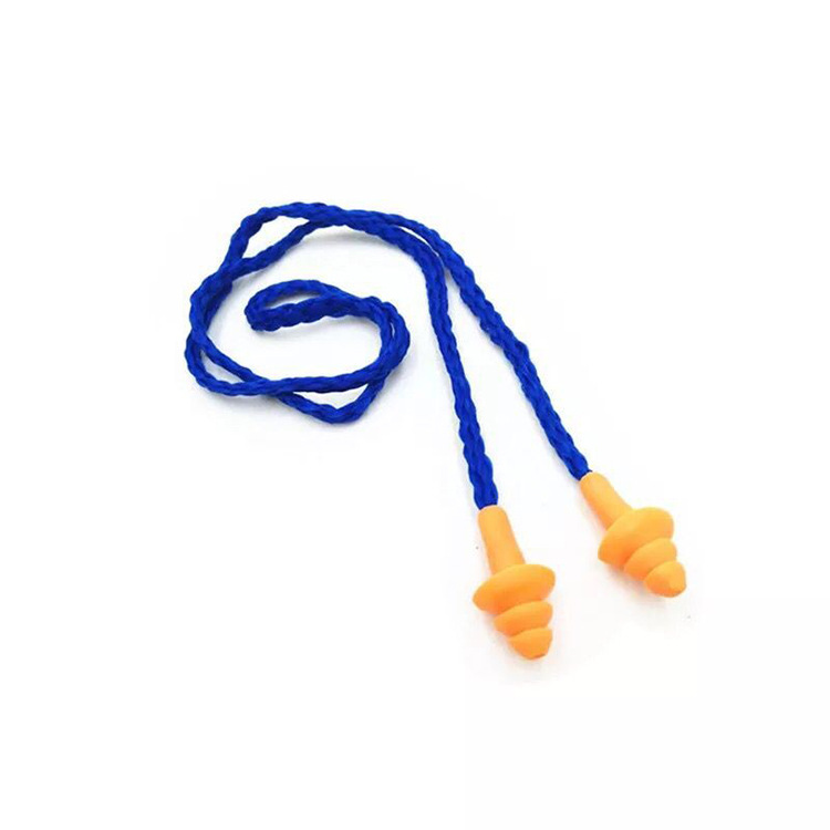 Anti-Noise Christmas Tree Wired Earplugs Silicone Bulk Earplugs Soundproof Earplugs Manufacturer Ready Supply