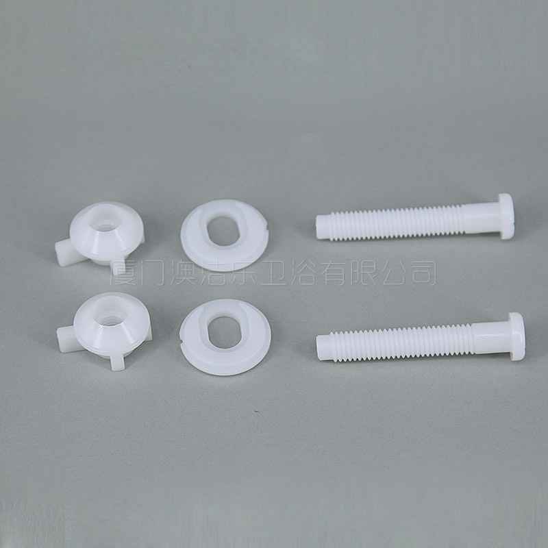 Toilet Lid Lower Lock Bolts Toilet Cover Screws Plastic Vintage Toilet Lid Fixing Accessories Bathroom Accessories