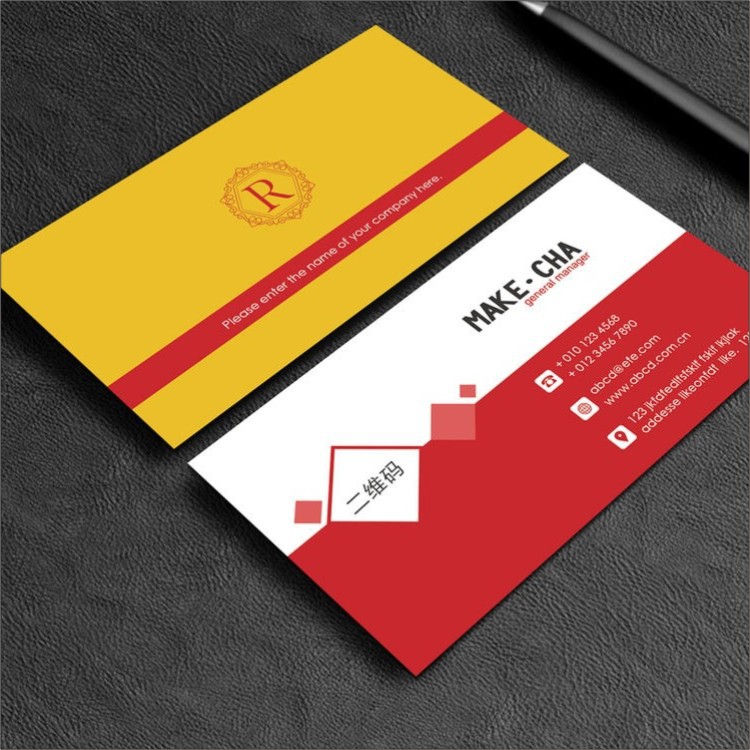 Business Card Custom Hot Stamping Business Card Production Transparent Waterproof Plastic Pvc Business Card Printing Card Praise Card Coupon Customization