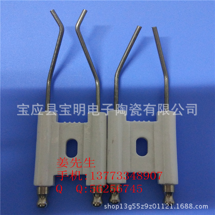 Original Factory Wholesale Direct Sales Ceramic Dual Ignition Needle Sensor Needle Ignition Voltage Ignition Needle Flame Detection