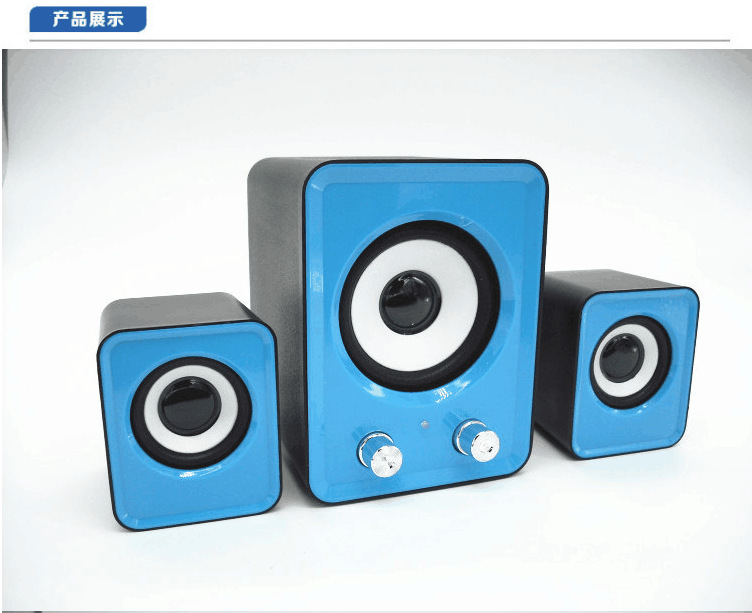 Мини-стереосабвуфер для настольных компьютеров и мобильных телефонов, мультимедийная портативная колонка 2.1, нейтральная для внешней торговли