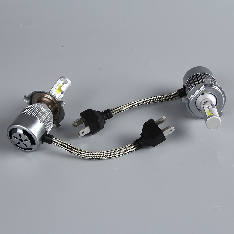 Origin source C6 car led headlights for foreign trade super bright headlight bubble h1h3h7h11 9005 06