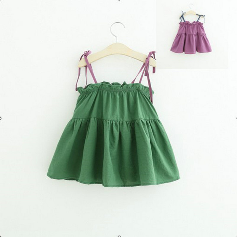 Детская одежда юбка для девочек стильный пляжный сарафан 21 лето новая зарубежная торговля для 2-6 лет