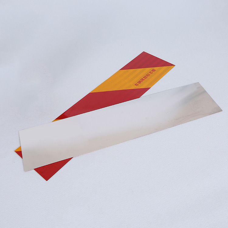 Truck Twill Reflective Board Annual Inspection Vehicle Tail Sign Board Reflective Stickers Wholesale Reflective Aluminum Sheet Customization