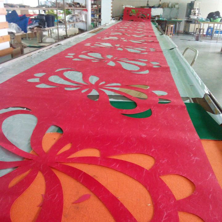 Laser Cutting Processing Fabric Leather Cutting Lace Cutting Flower Burning