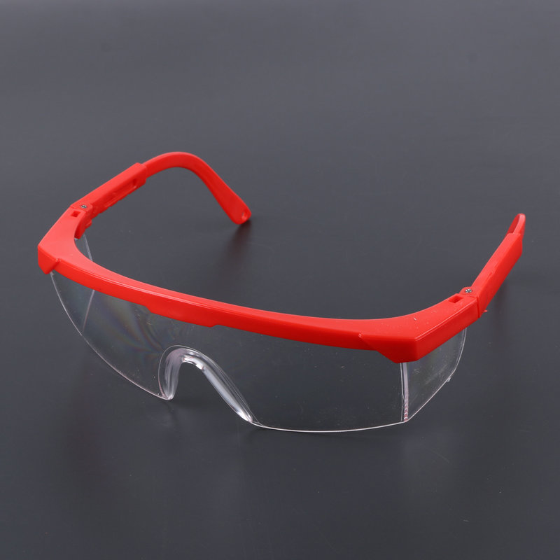 Sports goggles Labor protection goggles Elephant color frame Retractable leg goggles Impact protection goggles