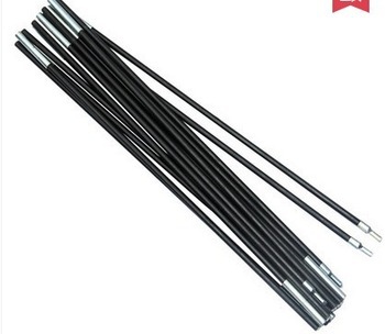 Factory direct supply camping supplies glass fiber pole tent pole light and durable two-bedroom fiber tent pole