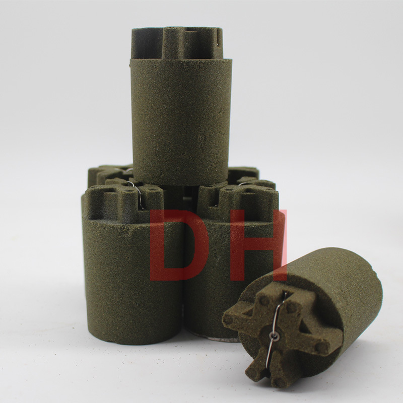 Factory Direct furnace front carbon Silicon thermal analyzer sample cup QC4011 multi-model fixed carbon round Cup for industrial casting