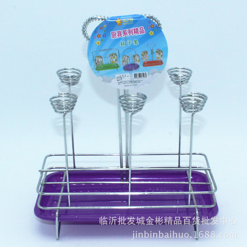 Прямоугольный держатель для 6 чашек, держатель для чашек, стойка для хранения перевернутых стаканов