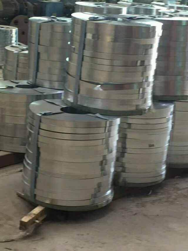 Zhongtian Cold-Rolled Hot-Rolled Q235A General Carbon Steel Strip Steel Blue Black Galvanized Steel Strip Wholesale Direct Sales