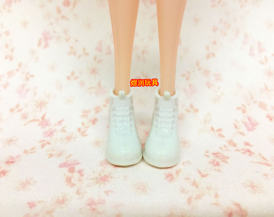 Toy Doll Accessories Shoes sneaker White Girls White Shoes