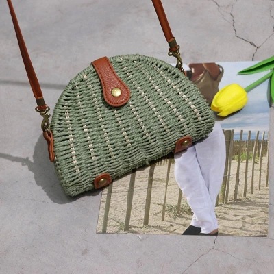 2019 Summer New Women's Bag Shoulder Bag Straw Bag Small Bag Trendy Harajuku Style Crossbody Bag