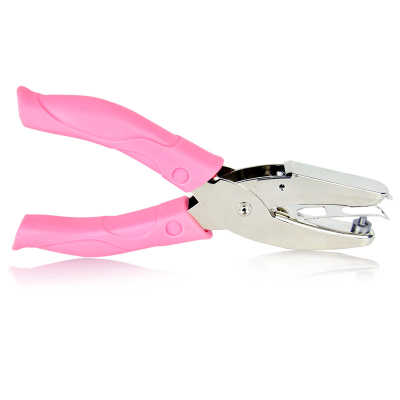 Labor-saving type medium round hole punch manual single hole New punch a variety of specifications into the paper thickness 4120