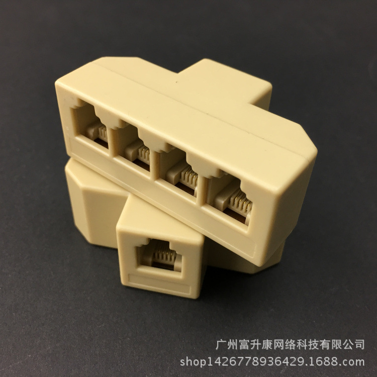 2-Core 4-Core TelePhone JunCtion Box TelePhone JunCtion Box One-to-four 6P4C TelePhone SPlitter