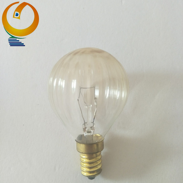 Edison tungsten lamp incandescent bulb G50 incandescent bulb frosted bubble electrostatic white interior powder decorative lamp E26 E