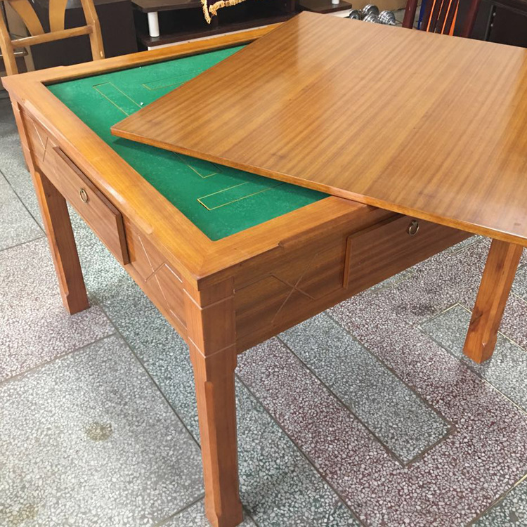 Оптовая продажа деревянного стола для маджонга, кастомизированный, для пожилых, шахматный и карточный стол, многофункциональный, прямая продажа от фабрики