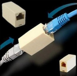 RJ45 network cable connector network cable to connector network straight head extension network cable 100 PCS/pack