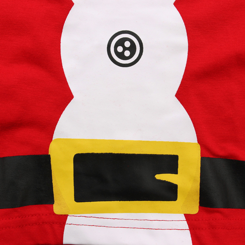 Spring and Autum New Kidsren's Clothing Boys and Girls Christmas Style Long Home Clothes Set