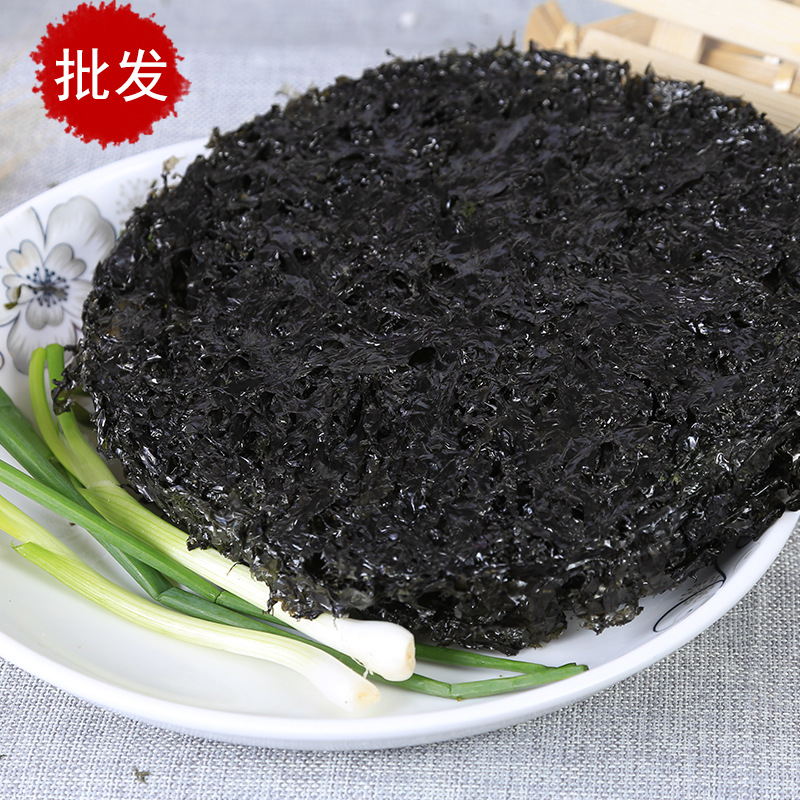 Круглый водорослевый торт Тушуй, происхождение и поставка, жареные сушеные водоросли, оптовая продажа