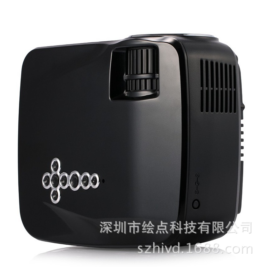 Multi-language GP70UP Portable Home High-definition Projector Android WIFI Bluetooth Mobile Phone Same-screen Online Handheld Shadow