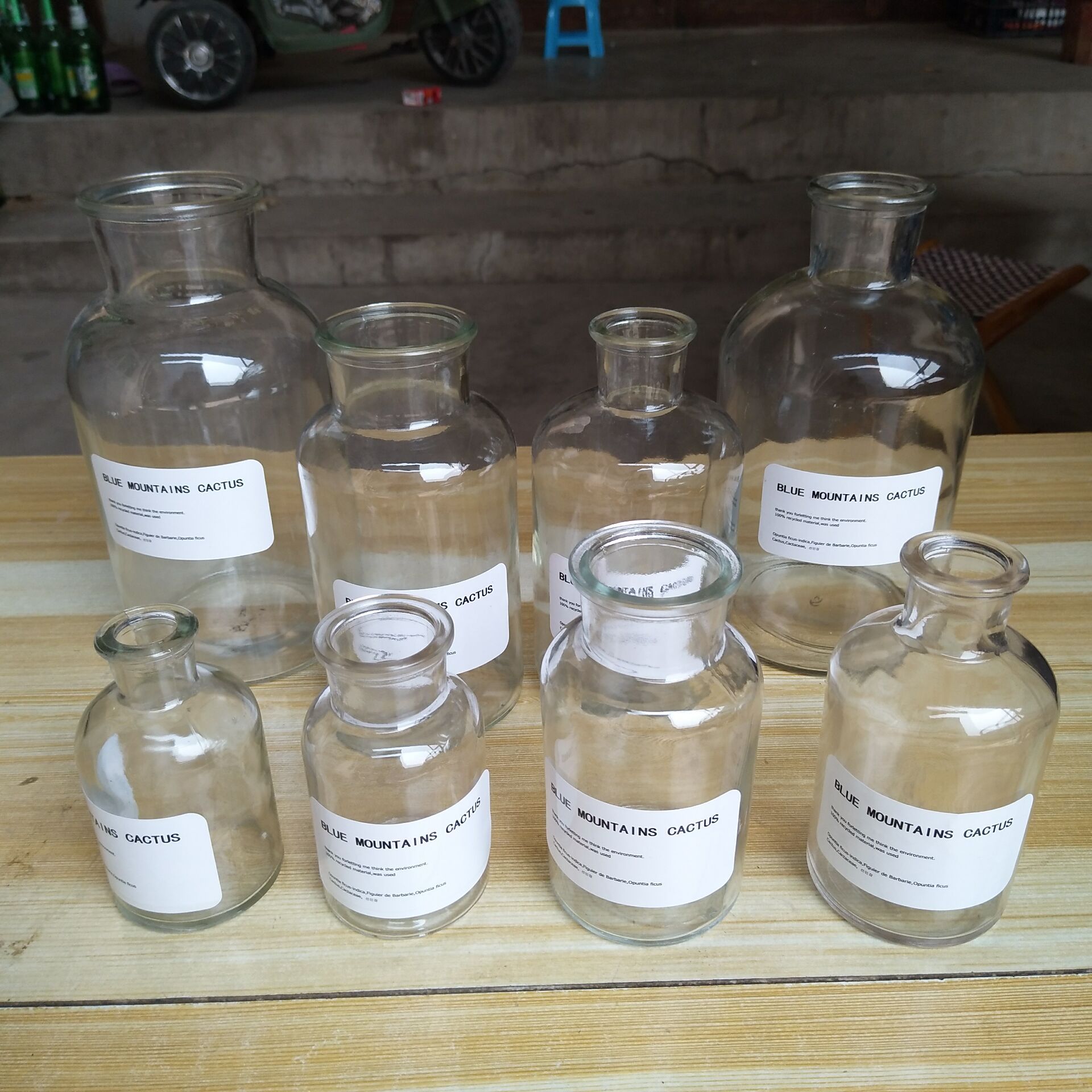 Скандинавская маленькая коричневая бутылка, стиль ins, прозрачная, для украшения, цветочные украшения, гидропонная стеклянная ваза