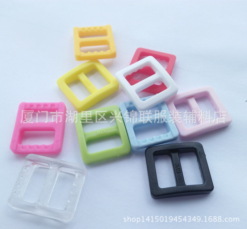 10mm Hualian KAM luggage buckle Japanese buckle three-gear buckle backpack buckle adjustment buckle pet webbing buckle bookbag buckle