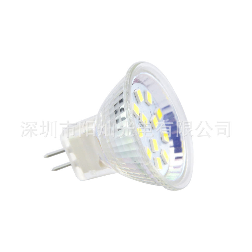 Led Glass Small Lamp Cup Mr11 Smd2835 Ac/Dc12V Led Small Spotlight Amazon E-Commerce Hot Sale