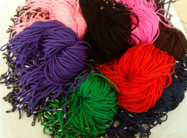 Anti-slip sports glasses rope drop-resistant color glasses rope wholesale factory direct glasses accessories gift gift