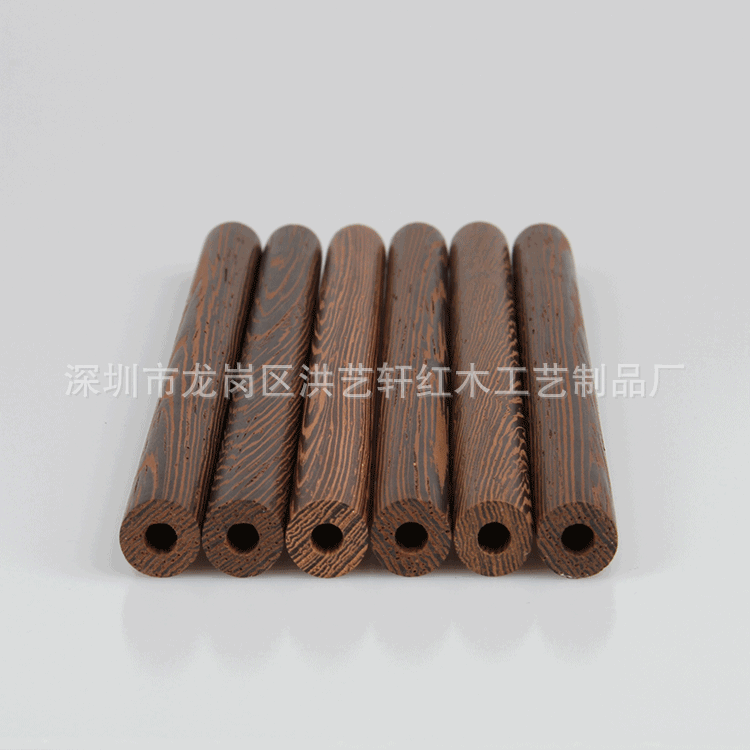Zhongshan chicken wing Wood tobacco rod mahogany Rod diy handmade building model material small wooden stick Mahogany Craft round wooden stick