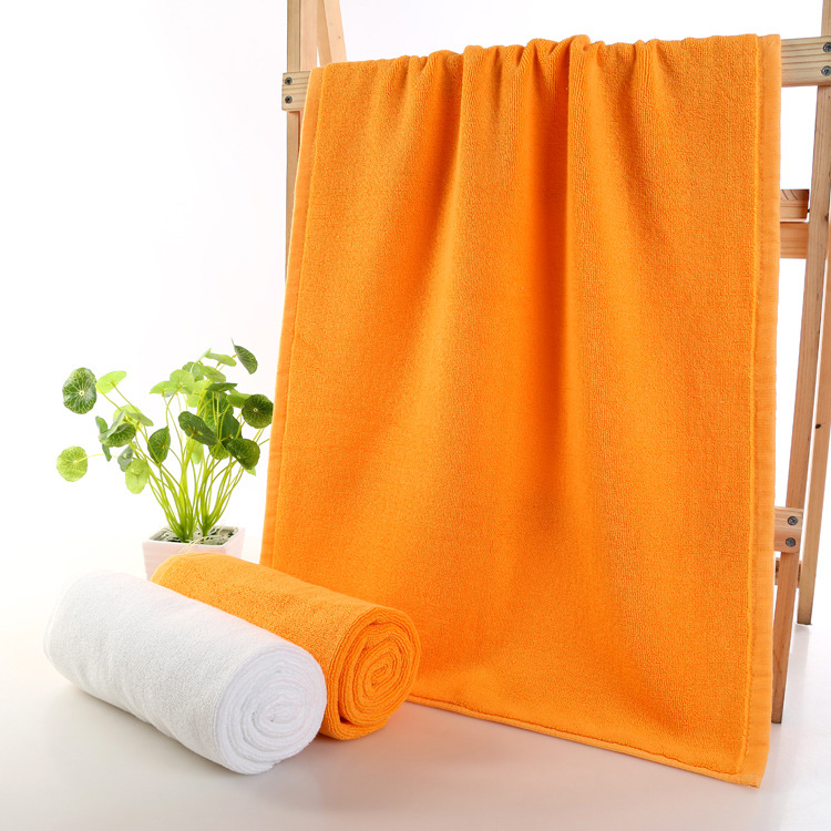 Factory wholesale cotton floor towel thickened bathroom floor mat bathroom hotel door mat thickened stool towel embroidered logo