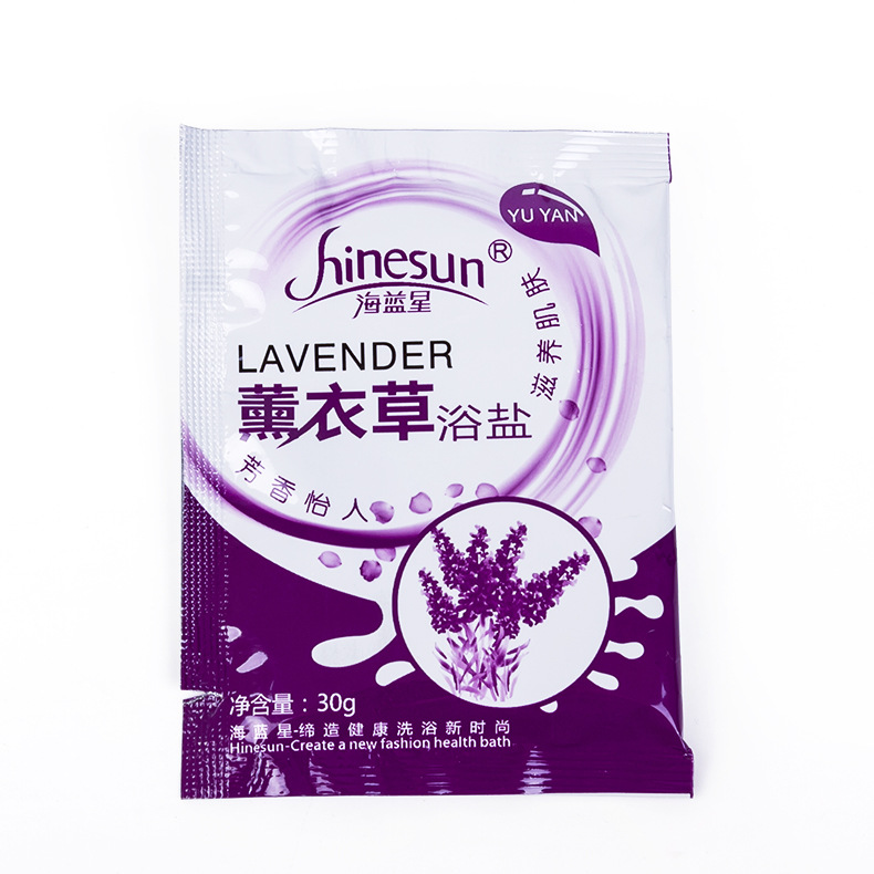 Cross-Border Salt Bath Salt Foot Bath Salt Bagged Foot Bath Salt Manicure Salt Milk Rose Lavender Bath Salt Wholesale