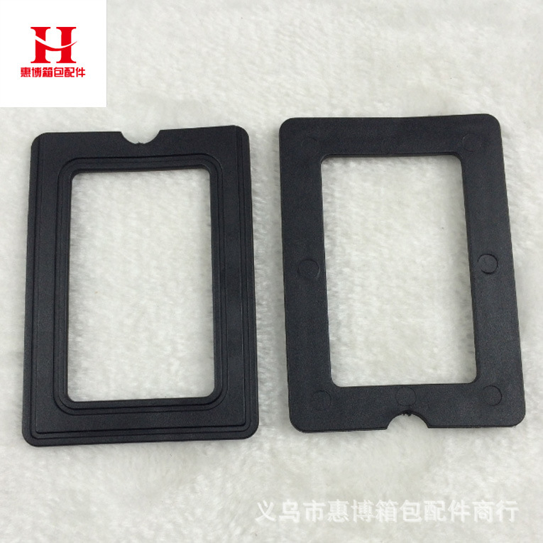 Ready Supply Plastic Business Card Frame PVC Luggage Business Card Frame Luggage Accessories Tag Plastic Label Frame