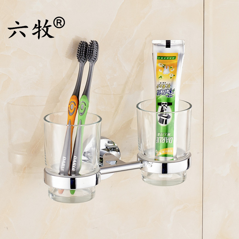 30 подставка для стаканов в ванной из цинкового сплава, новый продукт, поставка, цинковый сплав, 3 высокое качество, хорошая репутация, шесть му двойной стакан
