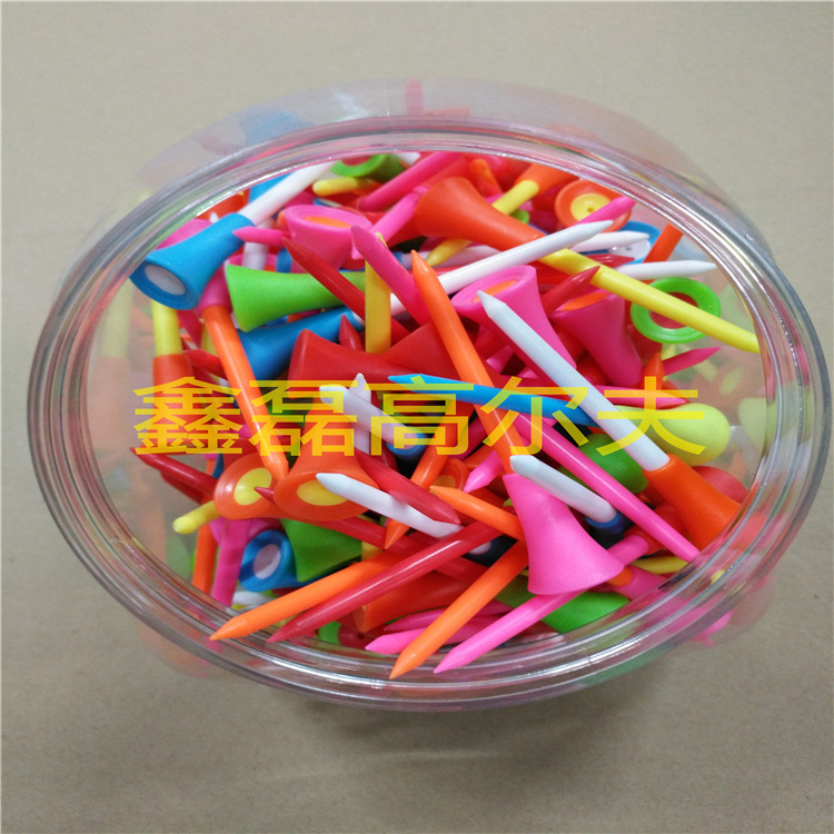 Golf double-layer ball nail Golf TEE Golf rubber sleeve nail golf supplies 83MM