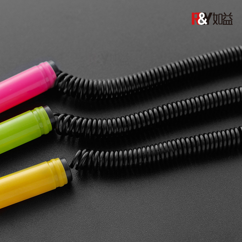 Desk Pen Custom logo Bank Fixed Sign Pen Custom Base Plastic Cabinet Front Desk Desktop Paste Gel Pen