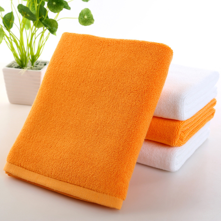 Factory wholesale cotton floor towel thickened bathroom floor mat bathroom hotel door mat thickened stool towel embroidered logo