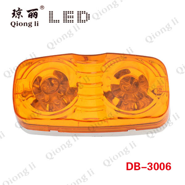 Производитель Qionli LED боковые огни для грузовиков, водонепроницаемые, 34 света