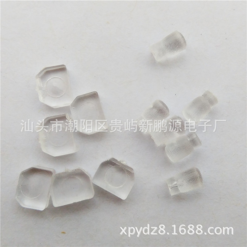 Led Transparent Light Guide Column Square Light Lamp Column F3 Round Light Lamp Piece Power Adapter Shell Light Guide Piece