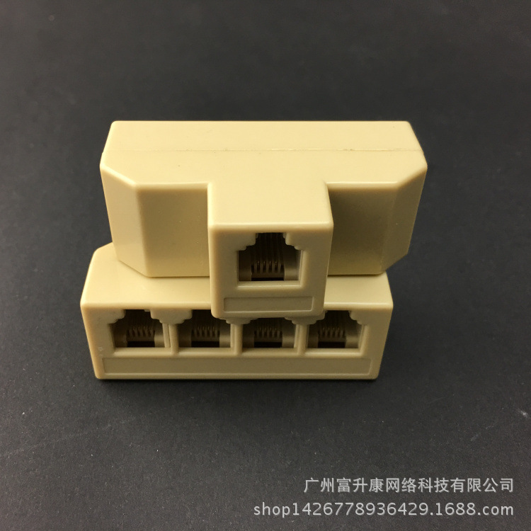2-Core 4-Core TelePhone JunCtion Box TelePhone JunCtion Box One-to-four 6P4C TelePhone SPlitter