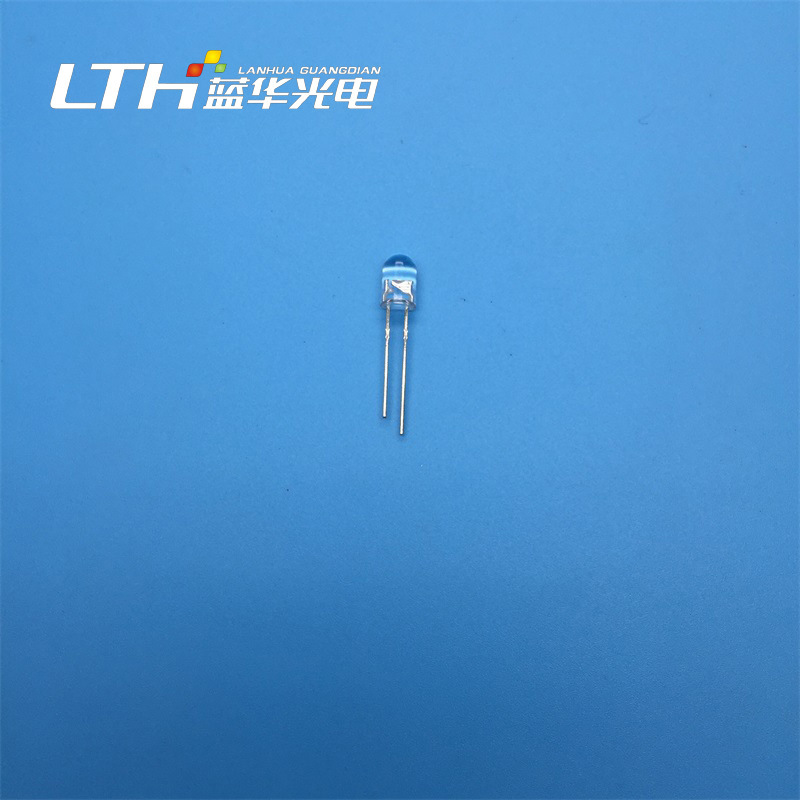 4.8MM round head brim blue led lamp beads can be directly high voltage 5V9V12V18V24V car special