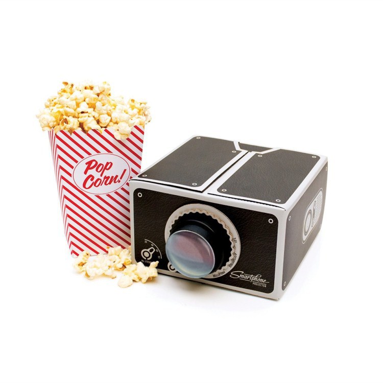 DIY smartphone projector without power mini projector mini home theater