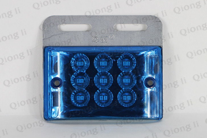 Qionuli Factory Direct Sales LED Truck Truck Width Light Logo Light Side Light Waterproof Floor Side Light 34 Light