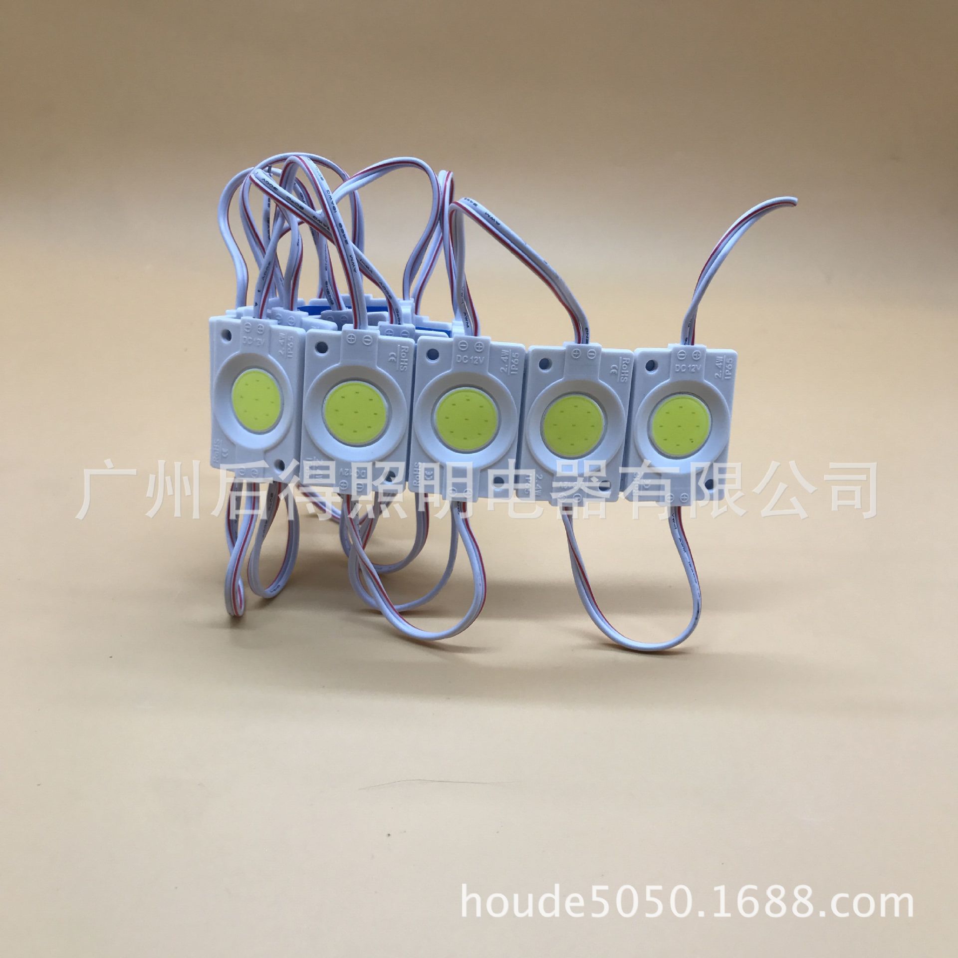 12V круглый COB модуль, LED инжекционный модуль, один светильник 2.4W, рекламное освещение, освещение вывески, оптовая продажа белого света