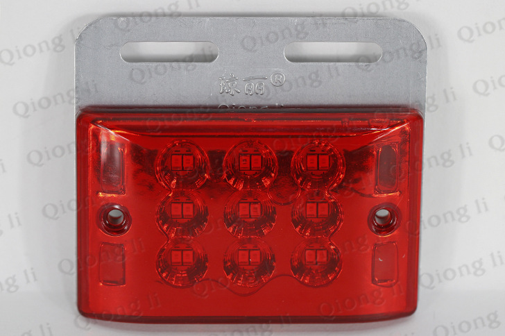 Qionuli Factory Direct Sales LED Truck Truck Width Light Logo Light Side Light Waterproof Floor Side Light 34 Light