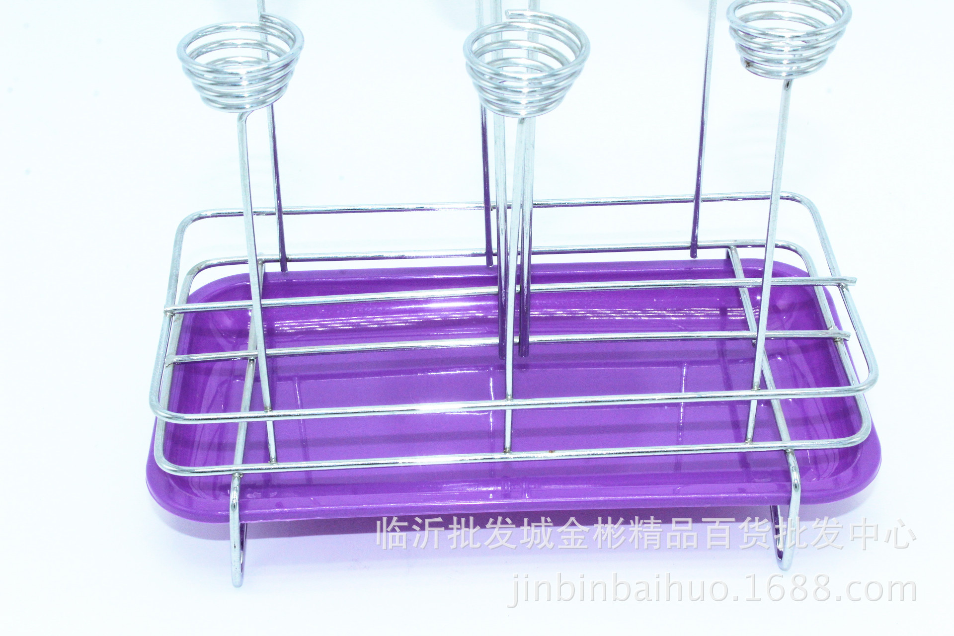 Rectangular 6-head Cup Holder, Cup Holder, Upside-down Water Cup Storage Rack, 10 Yuan Store Daily Necessities with Goods