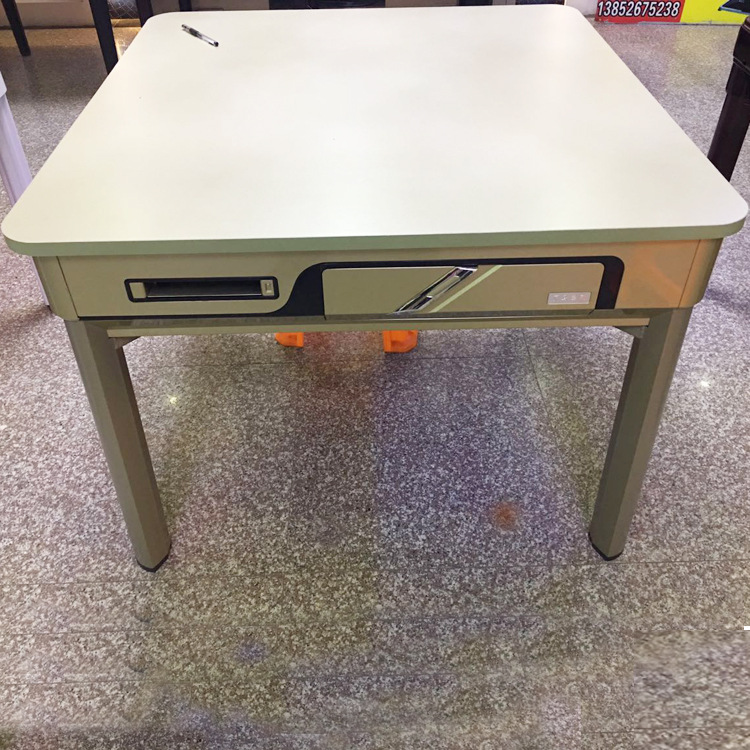 Wooden mahjong table wholesale custom elderly room mahjong room chess and card room dual-use mahjong table factory direct sales