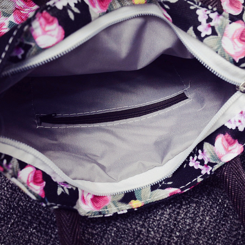 Women's bag Korean style canvas handbag ladies fashion lunch bag middle-aged and elderly mother bag manufacturers wholesale stall