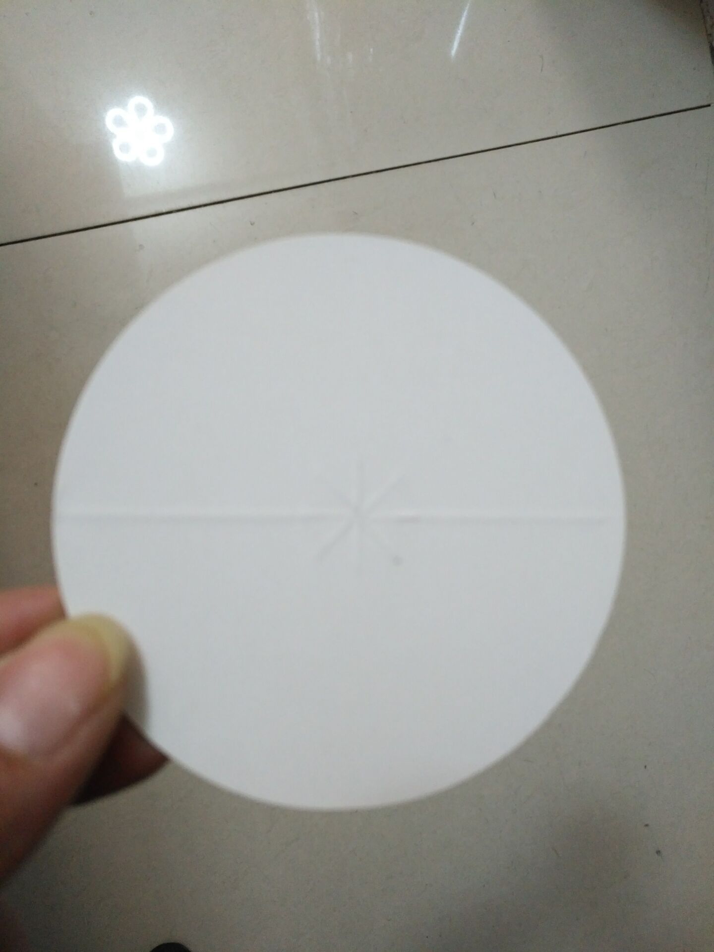 Aromatherapy ear candle gasket ear candle protection basin flame retardant piece ear candle tray large quantity and excellent price