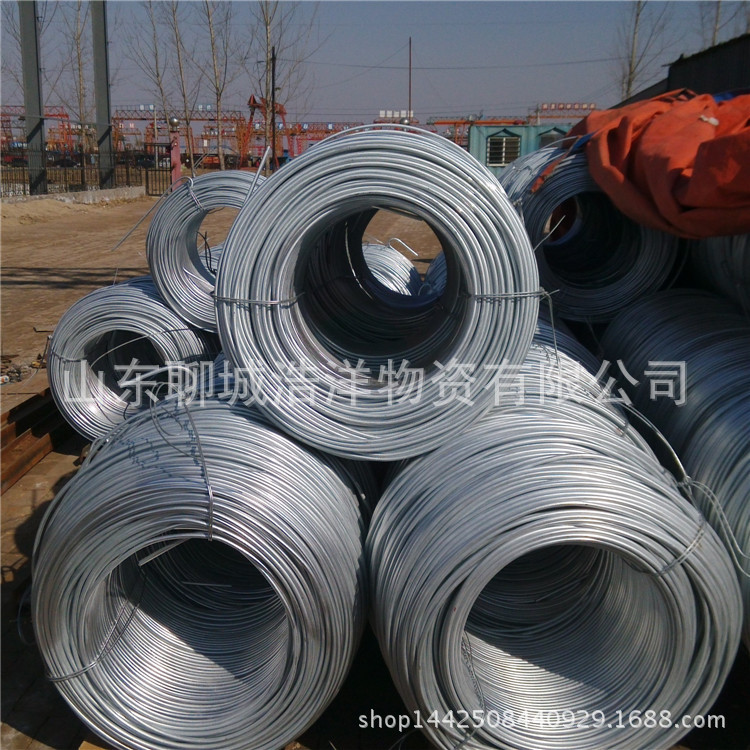 Поставка круглой стали Q235 горячего цинкования в Синьцзяне, дисковая круглая сталь для защиты от молний и заземления