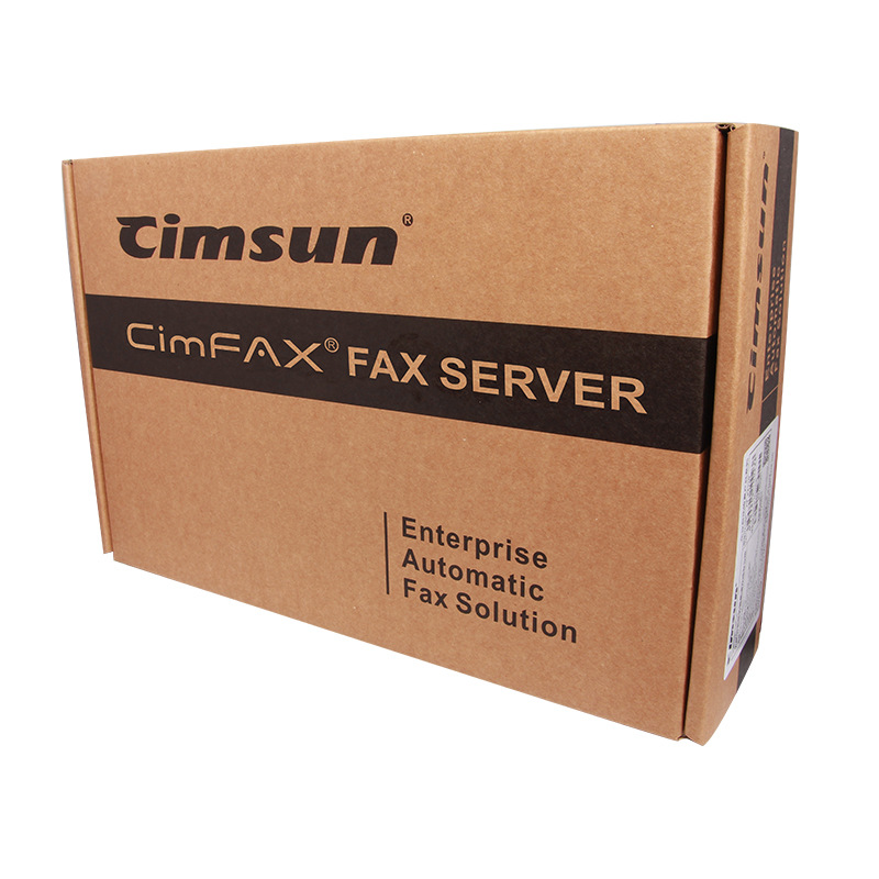 CimFAX high speed fax server professional version H5 electronic telephone fax machine 100 user 4GB storage